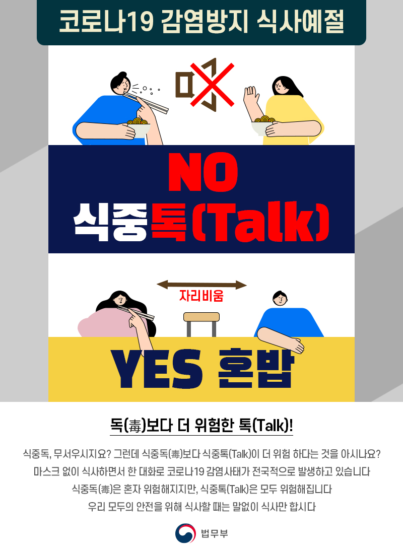 No 식중톡(Talk) Yes 혼밥 첨부 이미지